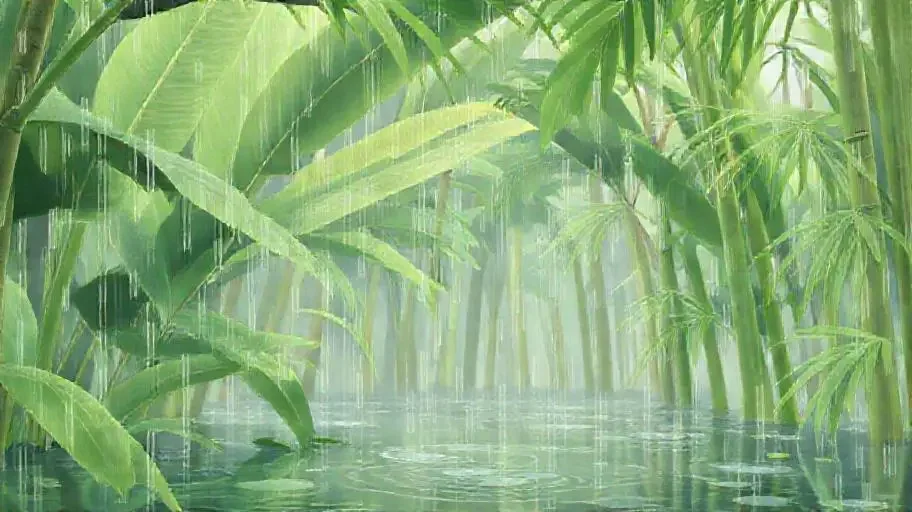 雨打芭蕉 - 飘花电影网竹影清风影像