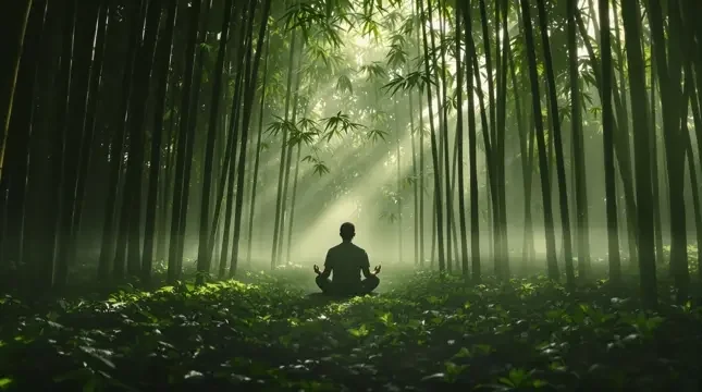 幽篁独坐 - 飘花电影网竹影清风影像